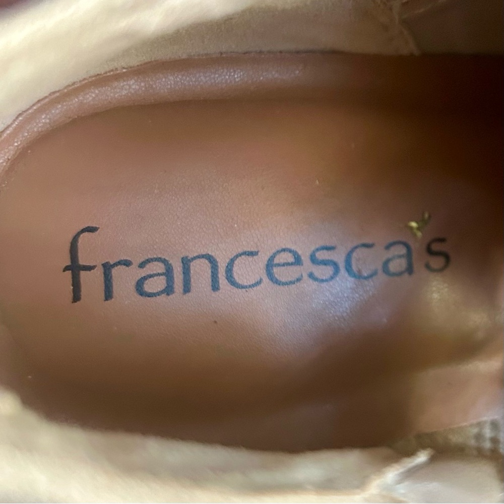 Francesca's Collections Classic Tan Ankle Boots